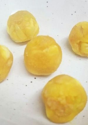 離乳食完了期＊カボコンチーズボール-レシピのメイン写真