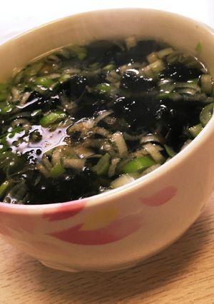 風邪の引き始めに!簡単ネギと生姜のスープ-レシピのメイン写真