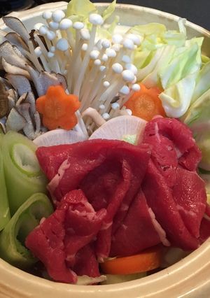 春キャベツたっぷりすき焼き☆-レシピのメイン写真