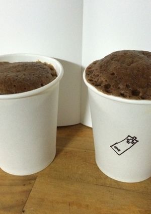 チョコ蒸しパン風カップケーキ-レシピのメイン写真