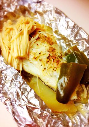 フライパンで♪白身魚のホイル焼き♪-レシピのメイン写真