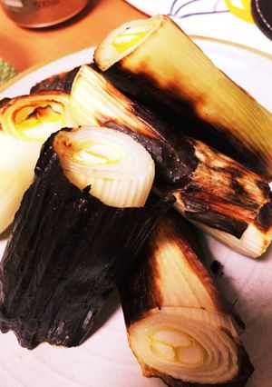 簡単美味☆白ねぎグリル焼き、おつまみにも-レシピのメイン写真
