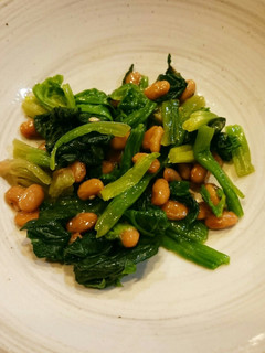 ほうれん草と納豆あえ♪-レシピのメイン写真