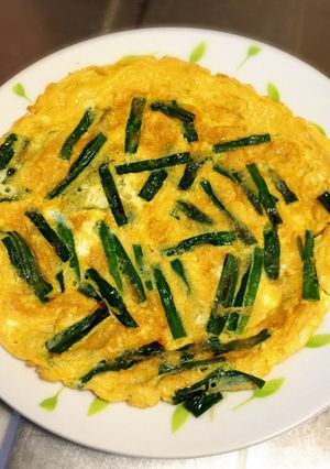 簡単オカズの足しに☆ニラ玉-レシピのメイン写真