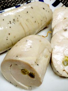 アレンジ★鶏ハム⇒【ニンニク生姜鶏ハム】-レシピのメイン写真
