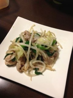 豚にらもやし炒め-レシピのメイン写真