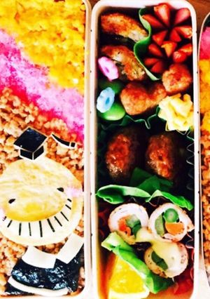 暗殺教室ころせんせーキャラ弁-レシピのメイン写真