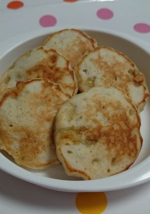 バナナパンケーキ-レシピのメイン写真