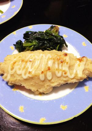 鮭のごまポテトのせ焼き-レシピのメイン写真