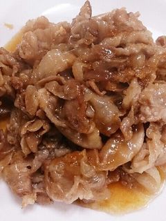 豚バラ切り落としで作る生姜焼き風-レシピのメイン写真