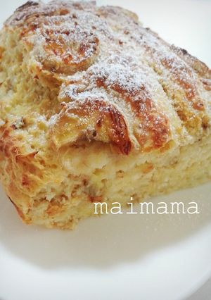 砂糖もバターもなし♪バナナパウンドケーキ-レシピのメイン写真