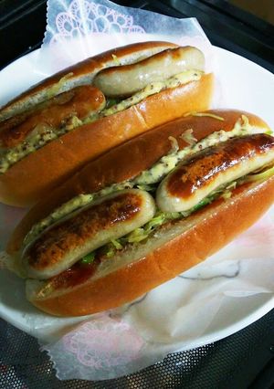 ランチにいかが♪ばあばのホットドック-レシピのメイン写真