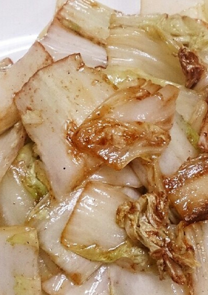 白菜のごま油炒め-レシピのメイン写真