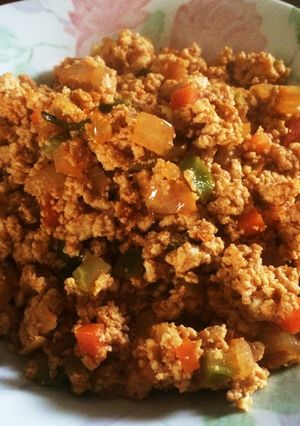 豆腐のチキンライス風-レシピのメイン写真
