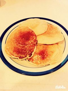 米粉でもちもちパンケーキ☆-レシピのメイン写真