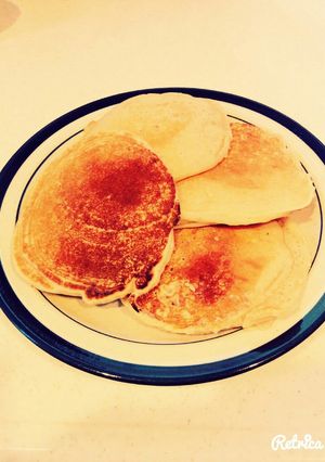 米粉でもちもちパンケーキ☆-レシピのメイン写真