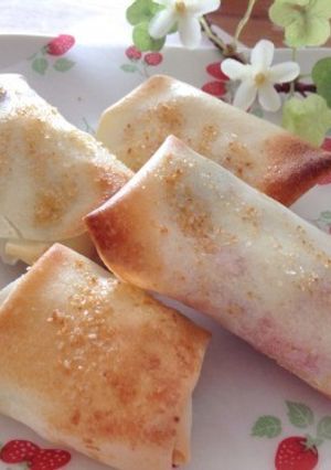 春巻きの皮スイーツ-レシピのメイン写真