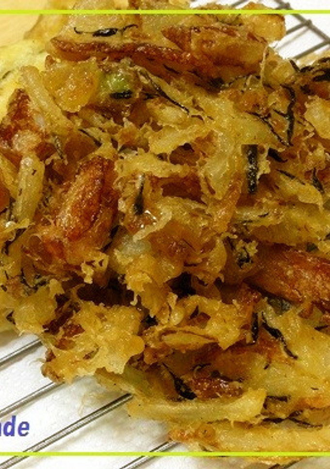 残ったひじき煮でかき揚げ♪-レシピのメイン写真