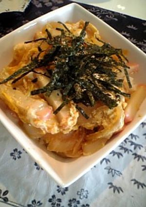 玉子丼だどーん☆-レシピのメイン写真