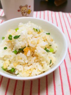 葱と天かすの混ぜごはん【朝食】-レシピのメイン写真