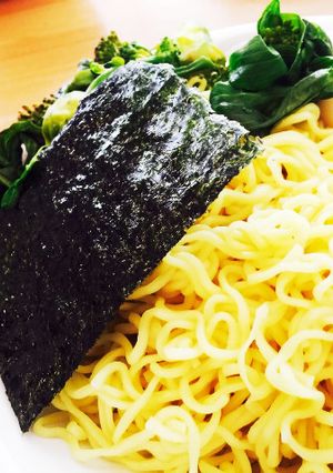 インスタントラーメンでつけ麺(^^)-レシピのメイン写真