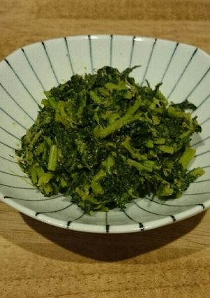 大根の葉の味噌和え-レシピのメイン写真
