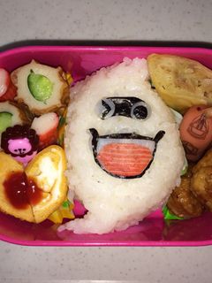 妖怪ウォッチ ウィスパーキャラ弁 簡単-レシピのメイン写真