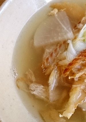 からだに優しい＊干し鱈のスープ-レシピのメイン写真
