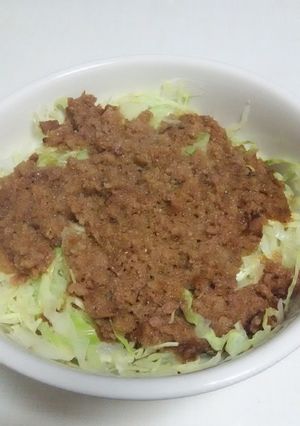 手抜き肉そぼろ丼-レシピのメイン写真