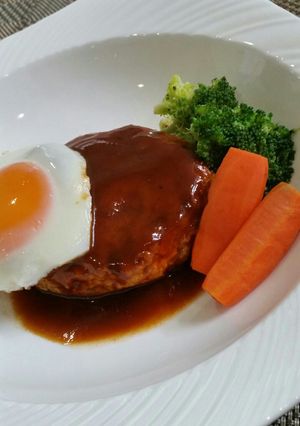 簡単！混ぜるだけ！冷凍豆腐のハンバーグ！-レシピのメイン写真