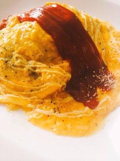 納豆ご飯のふわとろオムライス-レシピのメイン写真