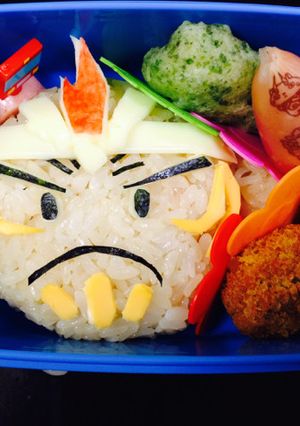 妖怪ウォッチ☆さきがけの助☆キャラ弁-レシピのメイン写真