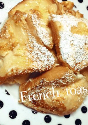 簡単♡食パンdeふわフレンチトースト-レシピのメイン写真