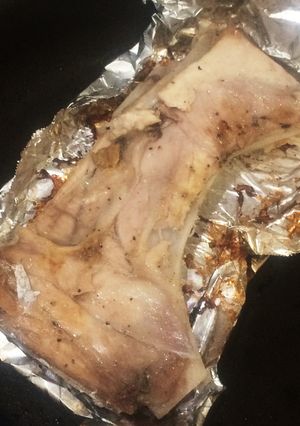 フライパンで出来た！まぐろカマの塩焼き-レシピのメイン写真