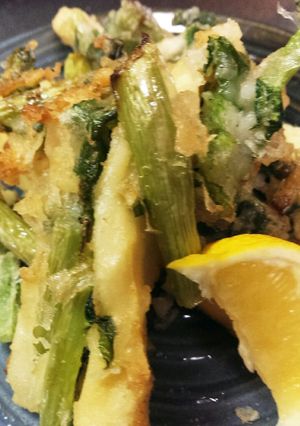 大根の葉っぱと高野豆腐のかき揚げ天ぷら◆-レシピのメイン写真