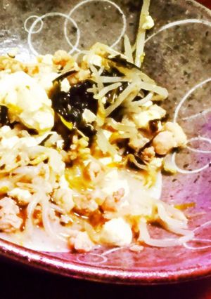 おつまみに！簡単ヘルシーな豆腐高菜炒め-レシピのメイン写真