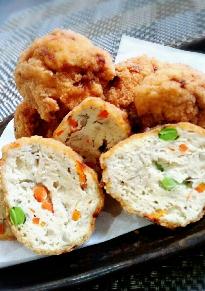 簡単！混ぜるだけ！冷凍豆腐ふんわり揚げ！-レシピのメイン写真