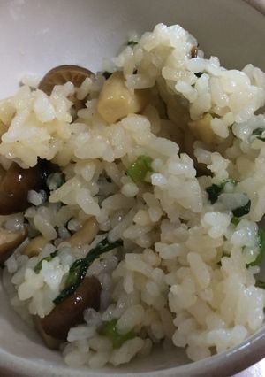 少量お手軽★簡単ヘルシー炊き込みご飯-レシピのメイン写真