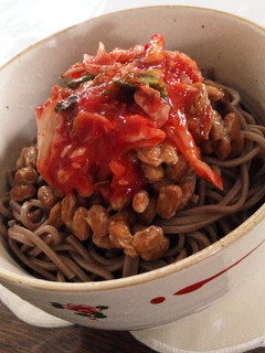 納豆キムチそば 美味しくダイエット!-レシピのメイン写真
