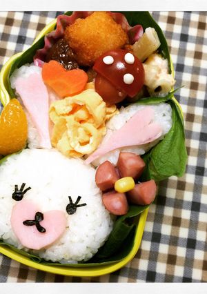 キャラ弁♡モフィ-レシピのメイン写真