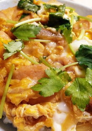 めんつゆで簡単！鶏むね肉のやわらか親子丼-レシピのメイン写真