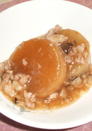 とろとろ～★大根のそぼろ煮-レシピのメイン写真