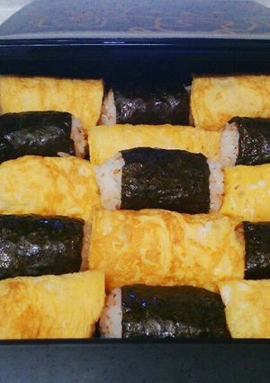 二色の韓国おにぎり(*´∇｀*)-レシピのメイン写真