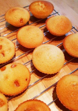 材料混ぜるだけ かる～いフィナンシェ-レシピのメイン写真