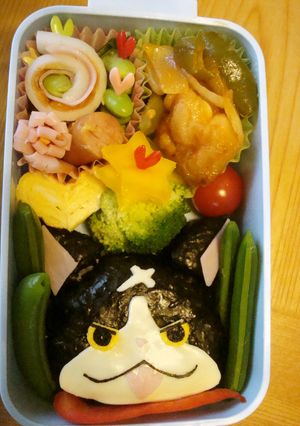 妖怪ウォッチ★フユニャン★キャラ弁-レシピのメイン写真