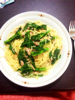 菜の花とシーチキンのパスタ-レシピのメイン写真
