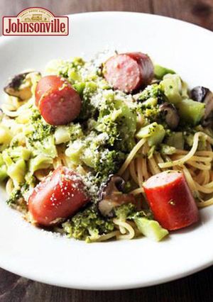 ブロッコリーとジョンソンヴィル♥パスタ-レシピのメイン写真