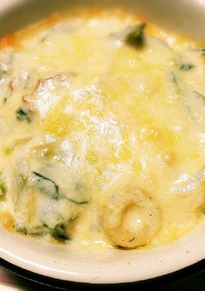 ヘルシー豆腐ホヮィトソースグラタン-レシピのメイン写真