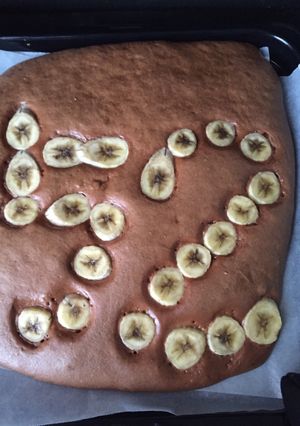 誕生日ブラウニーケーキ-レシピのメイン写真