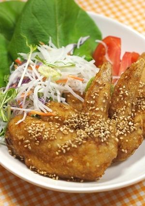 手羽先の甘唐揚げ～お酢でスッキリ～-レシピのメイン写真